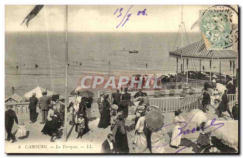 Cabourg — La Terrasse — LL.