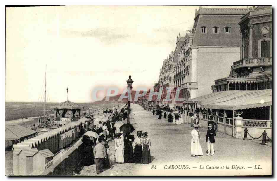 Cabourg — Le Casino et la Digue — LL. n°84