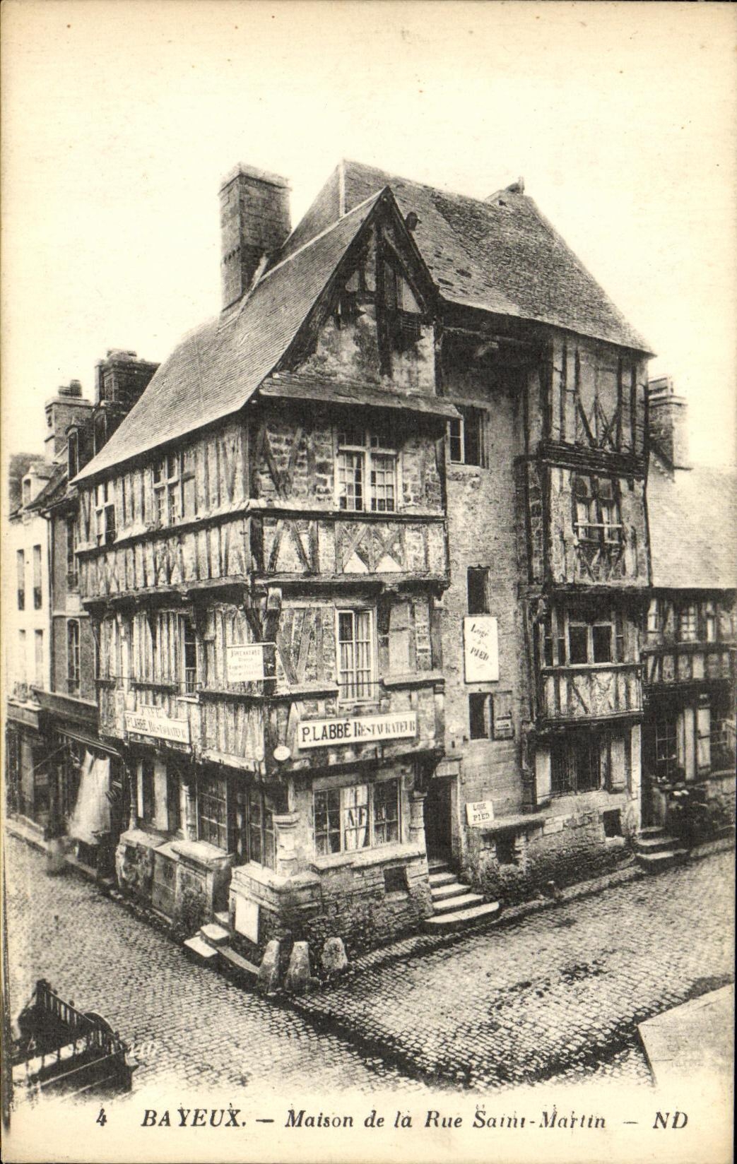 Bayeux — Maison de la Rue Saint-Martin — ND