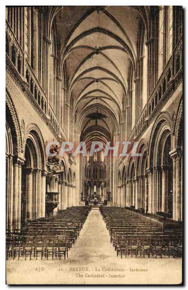 Bayeux - La Cathédrale - Intérieur — A&D, n°12