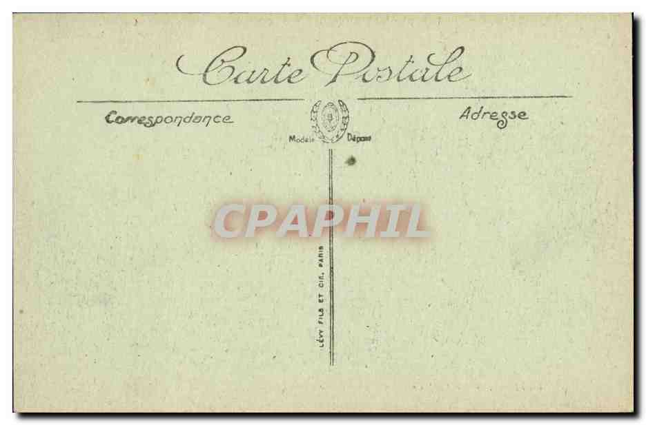 Bayeux — La Cathédrale prise de l'Ancien Évêché — LL. — Reverso