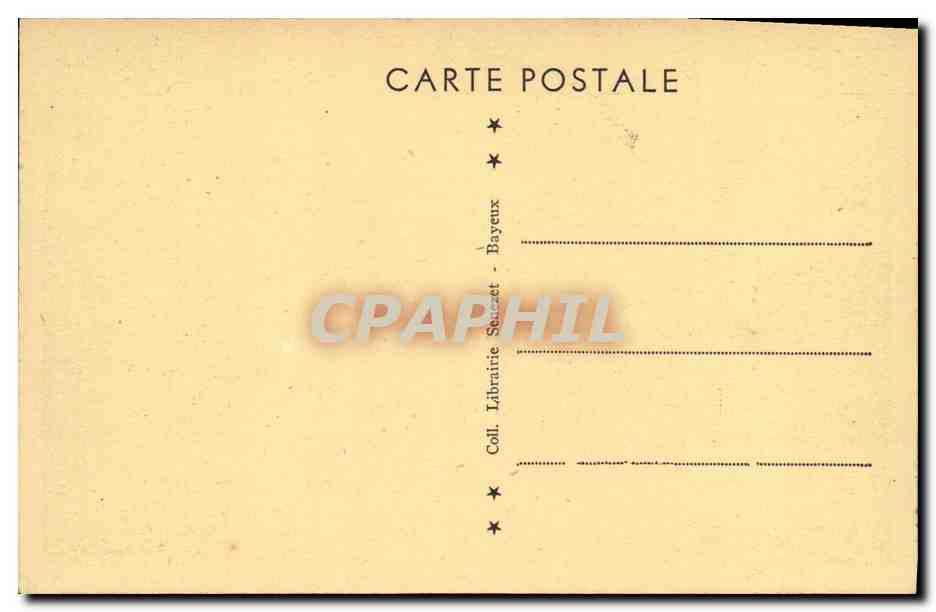 Bayeux (Calvados) — Fontaine - Place St-Patrice — Phot. Cornier Malcon — Achterkant