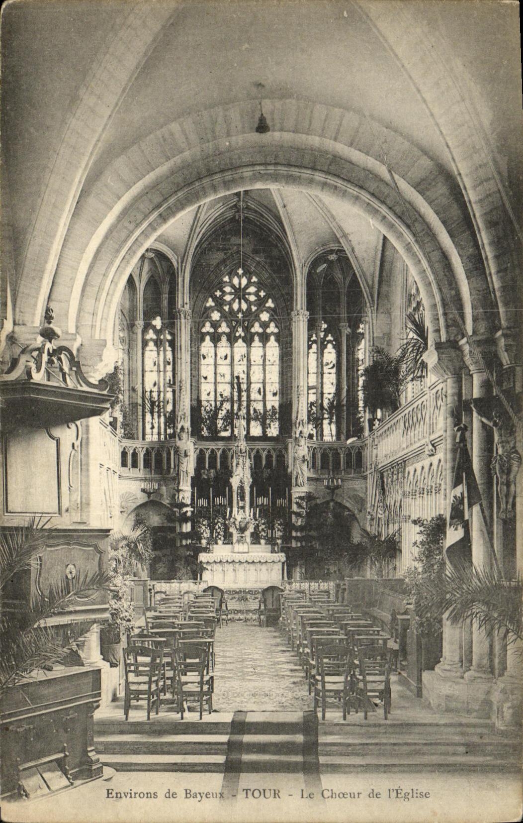 Environs de Bayeux - TOUR - Le Chœur de l'Église