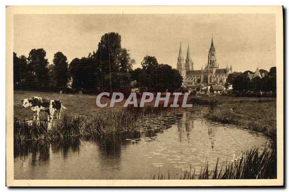 Bayeux — L'Aure et la Cathédrale — Les Éditions d'Art 'TYON', Paris