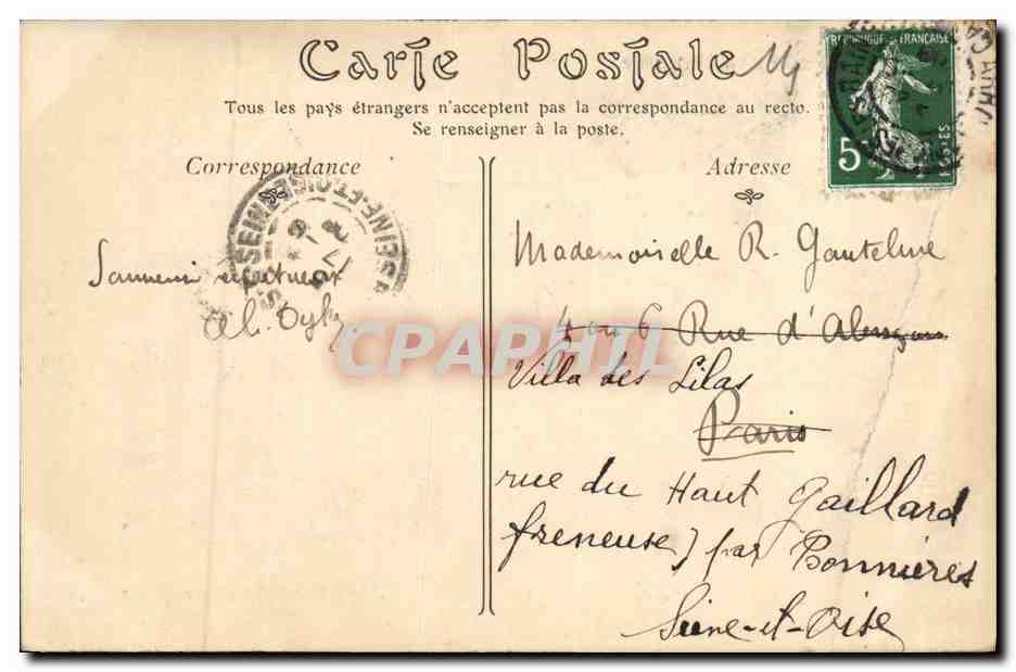 Tapisserie de la Reine Mathilde — Bayeux — ND Phot — n°142 — Verso