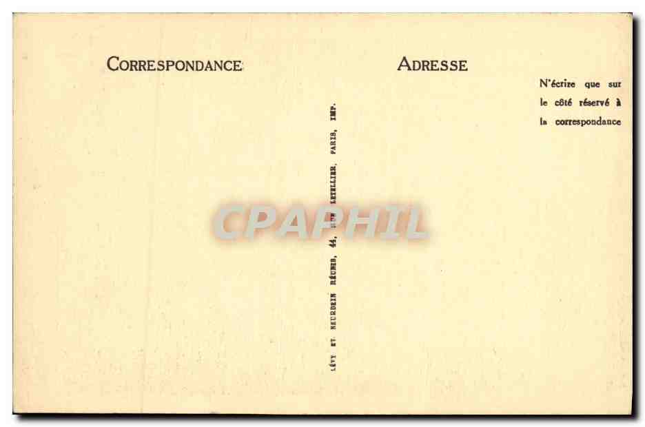 CPA Lisieux L Eglise Saint Jacques — Verso