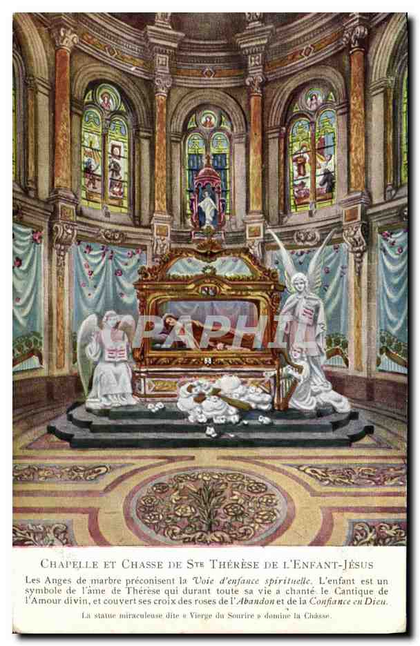 Chapelle et Chasse de Ste Thérèse de l'Enfant-Jésus — éditeur non visible, n° de série non visible