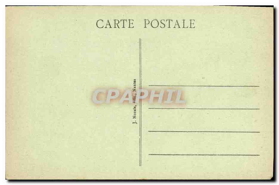 CPA Lisieux Le Jardin Public — Rückseite