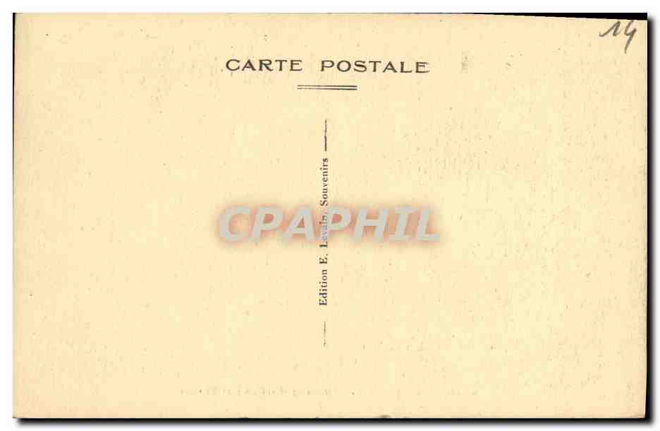 CPA Lisieux St Jaques L Autel Prefere de Ste Therese — Verso