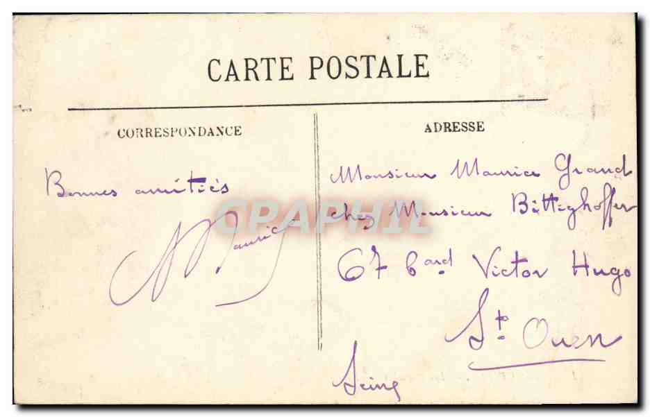 Trouville — Les Planches — LL. — n° 179 — Verso