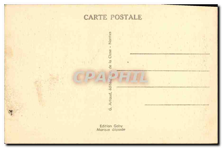 Trouville (Calvados), "La Reine des Plages" — Les Roches Noires — Gaby, n°78 — Verso