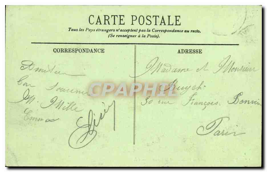 Trouville — Les Planches et le Casino — LL. — Verso