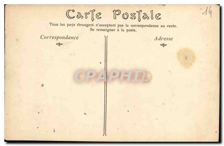 TROUVIERS-POUETTER — La Gare Maritime et l'Église Notre-Dame — Le Petit Journal — Verso