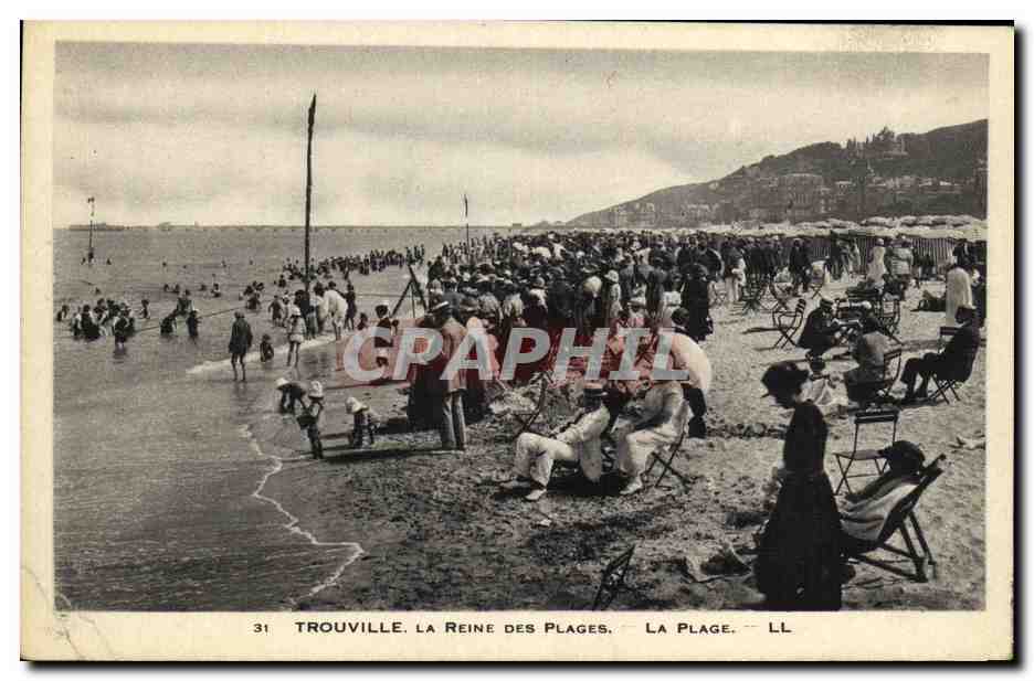 Trouville, La Reine des Plages — La Plage — LL