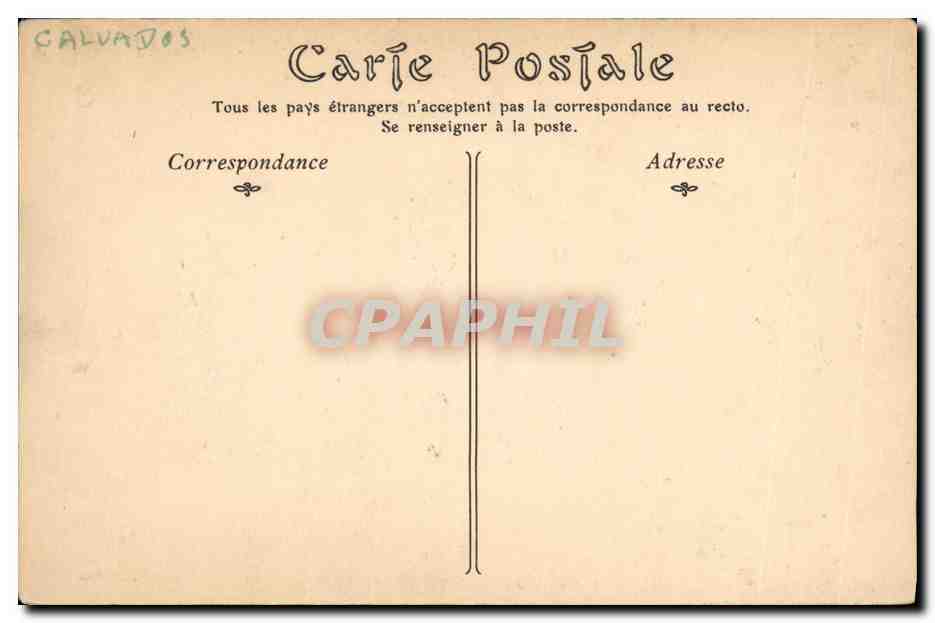 CPA Trouville sur Mer Le Quai Joinville Bateaux — Verso