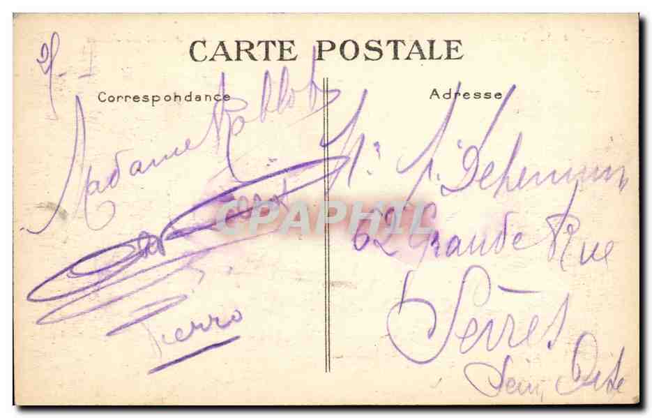 CPA Trouville La Reine des Plages Un Coin de la Plage et les jetees Au fond Deauville  — Rückseite