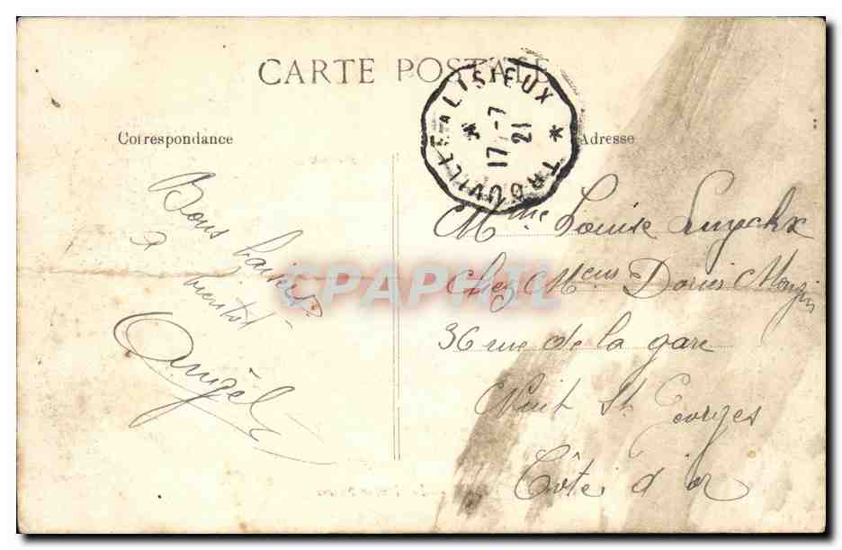 Trouville — Les Roches Noires — Éditeur E.P.D. n°37 — Back
