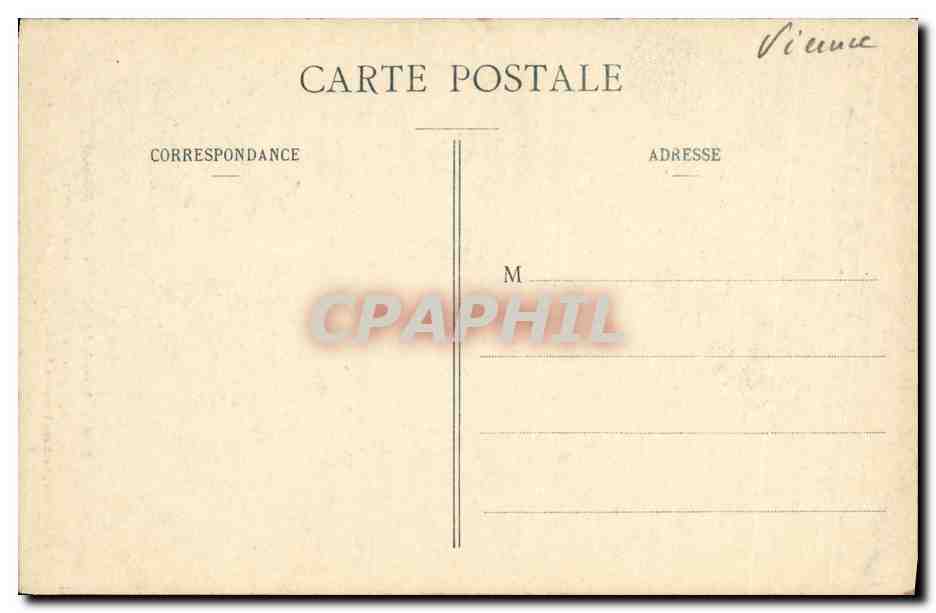 CPA Station Thermale La Roche Posay Interieur de l Eglise — Back