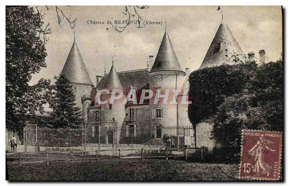 CPA Chateau De Beaupuy