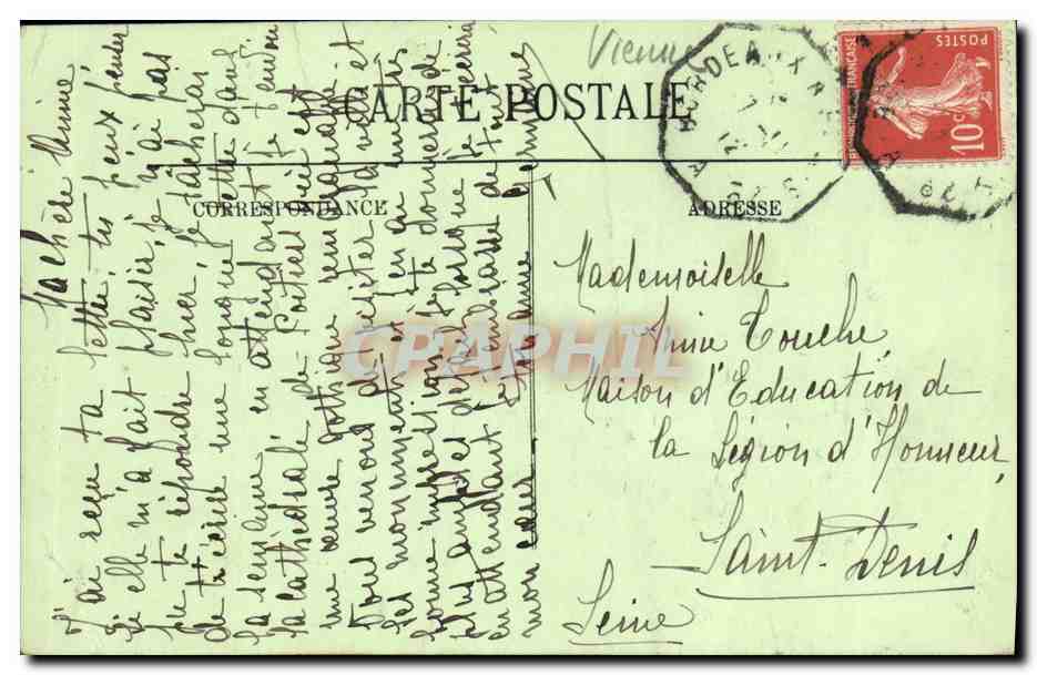 Poitiers — La Cattedrale di San Pietro — LL — Verso