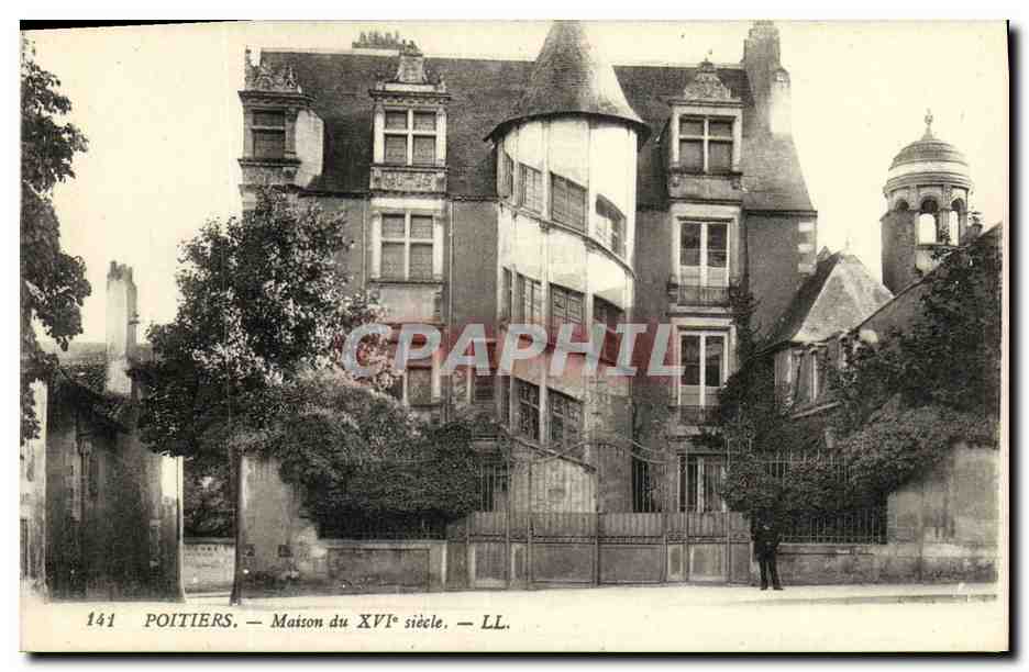 Poitiers — Maison du XVIe siècle — LL. n° 141