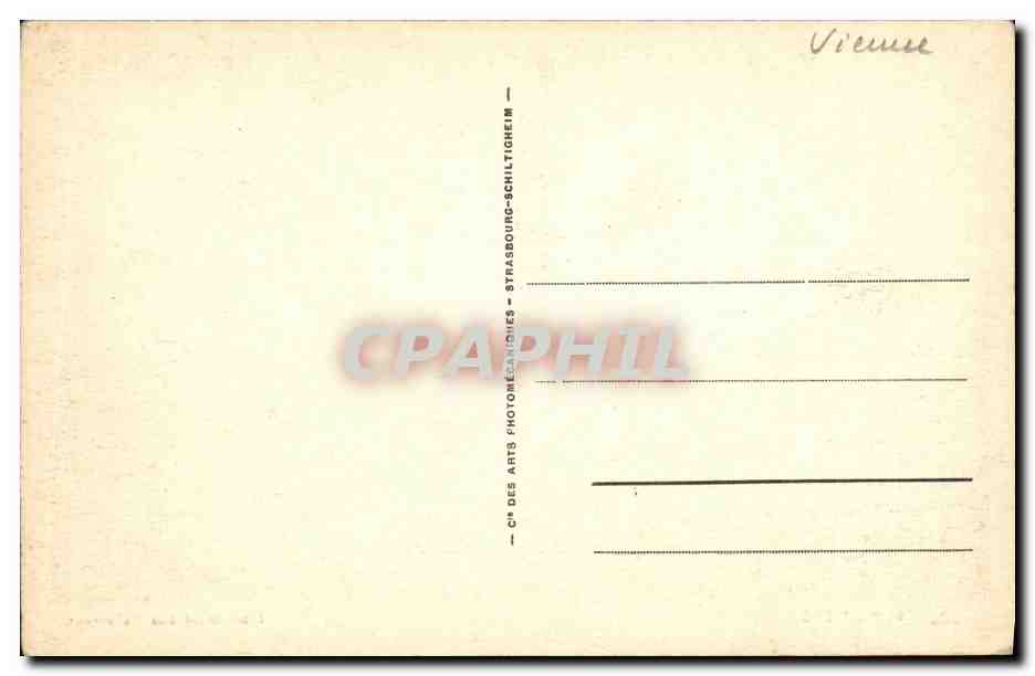 CPA Poitiers Monument aux Coloniaux Militaria — Rückseite