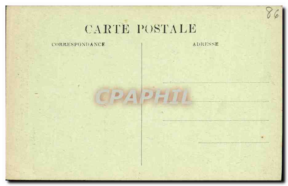 Ermitage du Sacré-Cœur — Monastère des Religieuses Augustines Hospitalières de Poitiers — Cl. Vatout — Verso