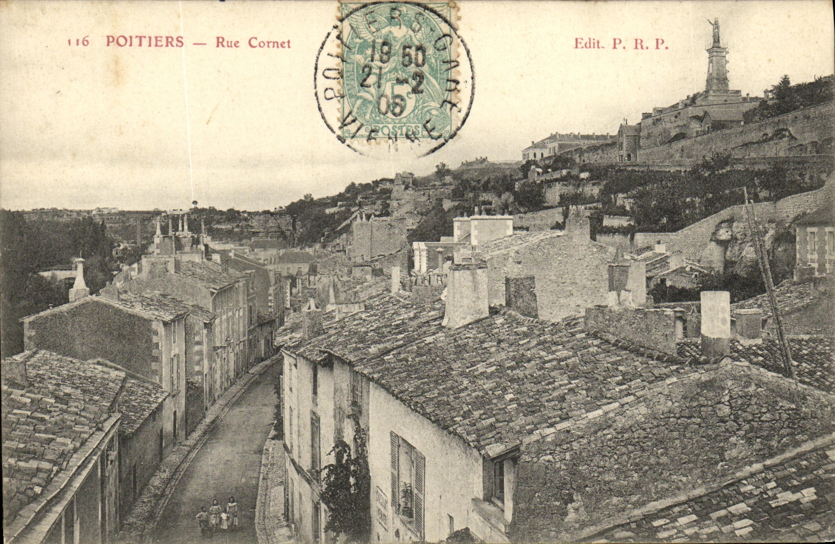 CPA Poitiers Rue Cornet