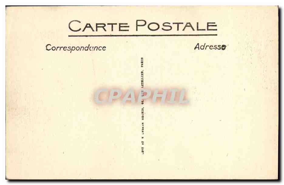 Poitiers — Portail de la Cathédrale — BD, n°13 — Verso