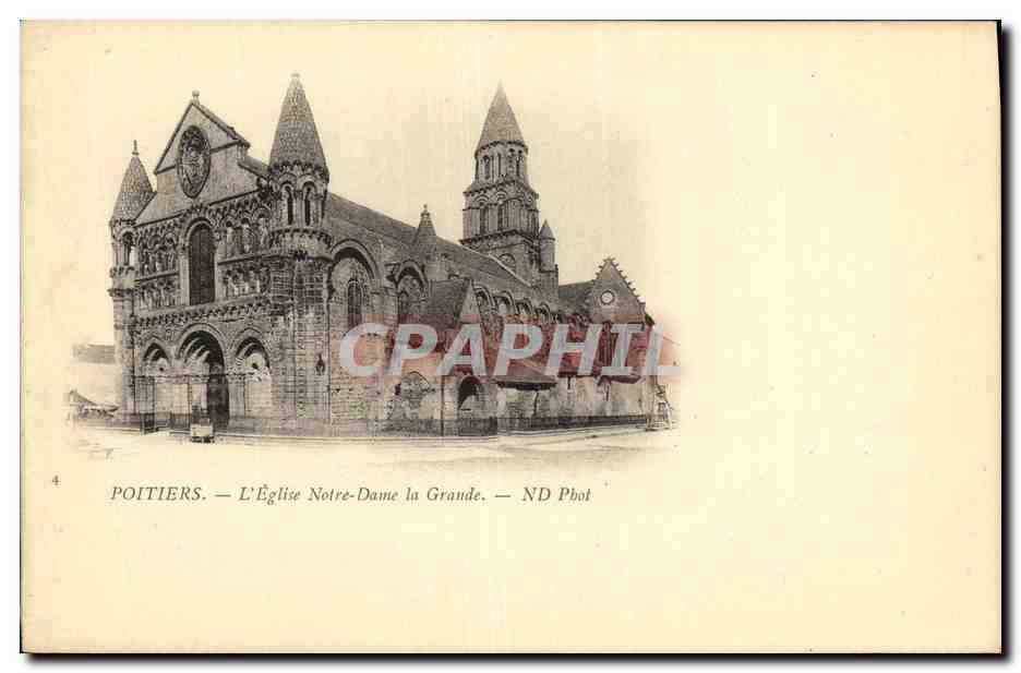 Poitiers — L'Église Notre-Dame la Grande — ND Pbot