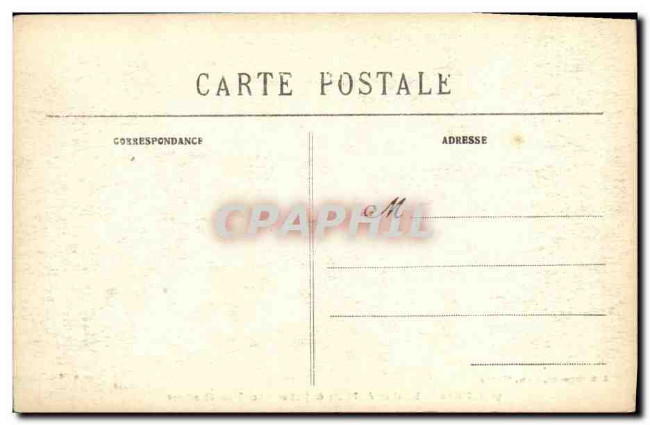 CPA Poitiers Interieur du Palais de Justice Les Trois Cheminees — Verso