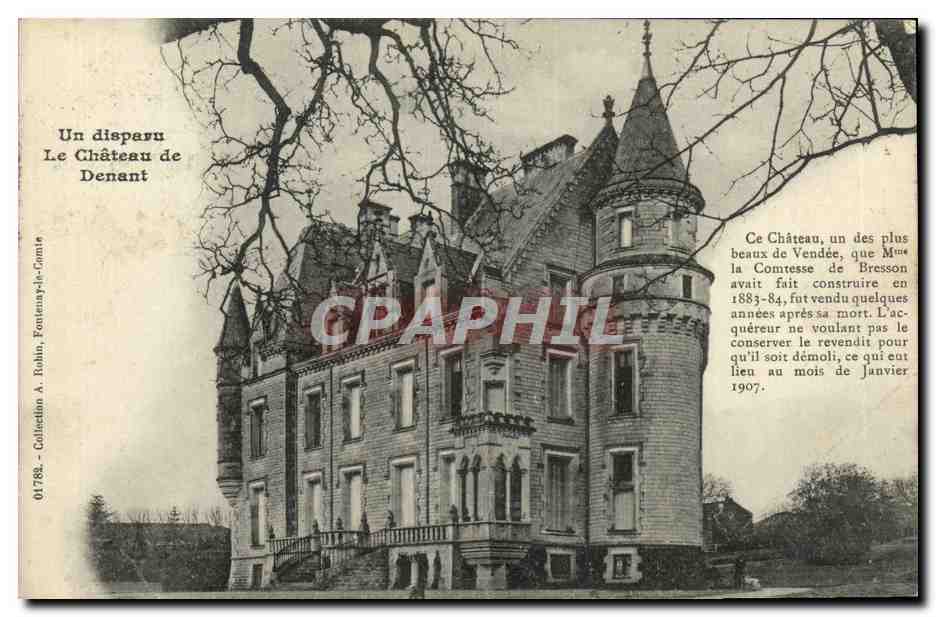 CPA Un Disparu Le Chateau de Denant