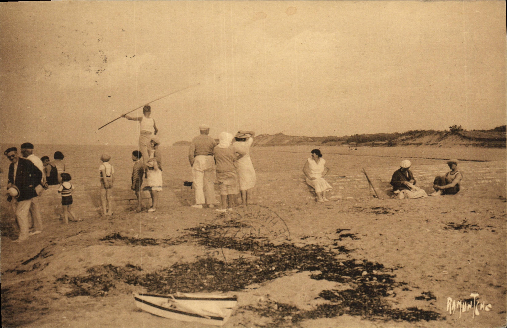 CPA La Bree Plage des Boulassiers