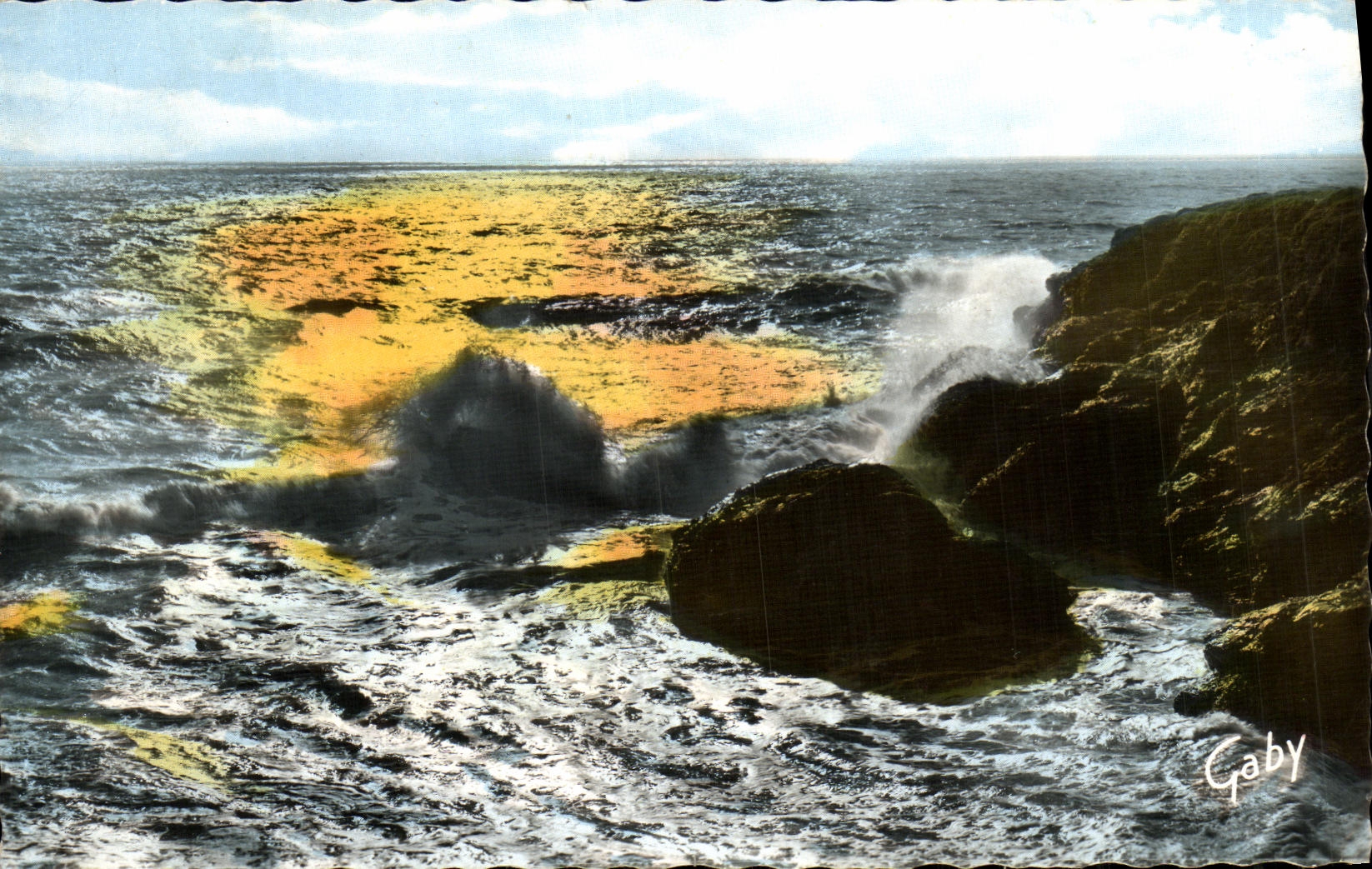 Vues des rochers à Sion-sur-Ocean — Croix-de-Vie — Éditions Artaud Frères
