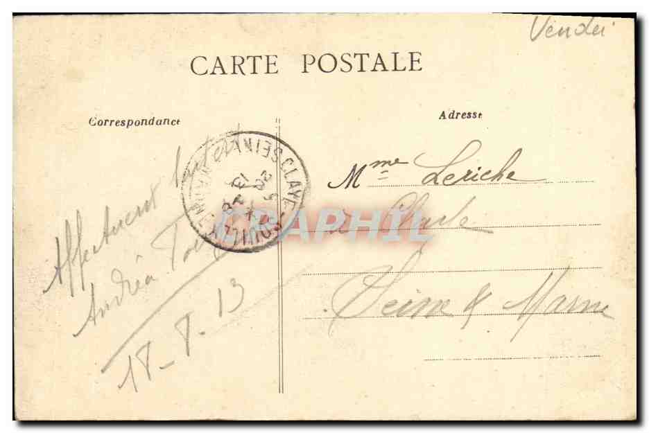 Île de Noirmoutier - L'Allée des Soupirs — éditeur Nantes, n° 127 — Reverso