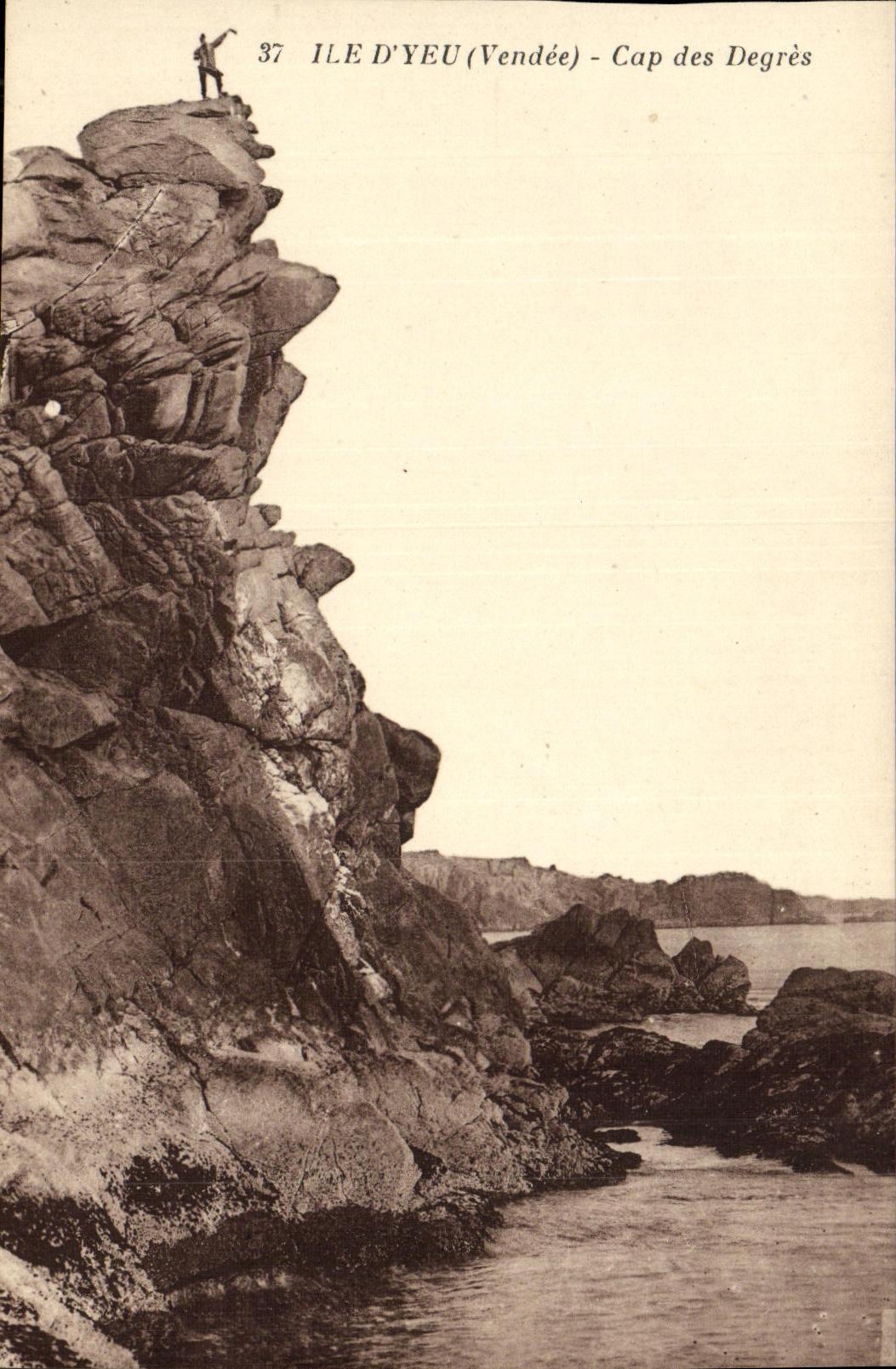 CPA Ile D Yeu Le Cap des Degres