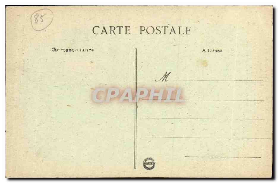 Tiffauges (Vendée) — Château de Gilles de Retz dit Barbe-Bleue — La Tour de Vidame (XVIe siècle) — Reverso