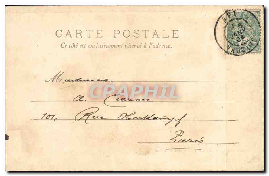 CPA Apt Vue Generale prise du Pont du Chemin de Fer — Rückseite