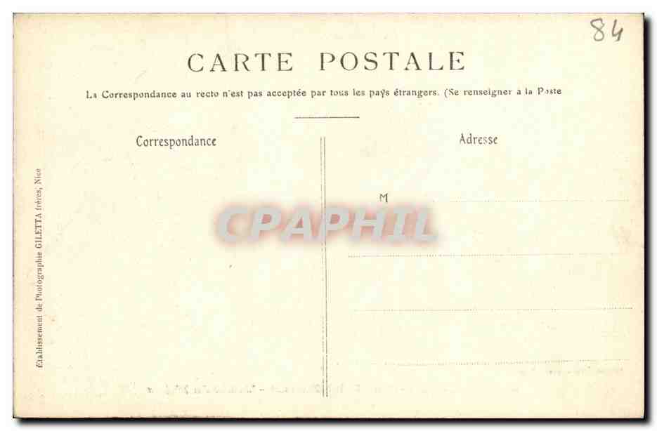 CPA Avignon Pont Saint Benezet Vallee du Rhone — Verso