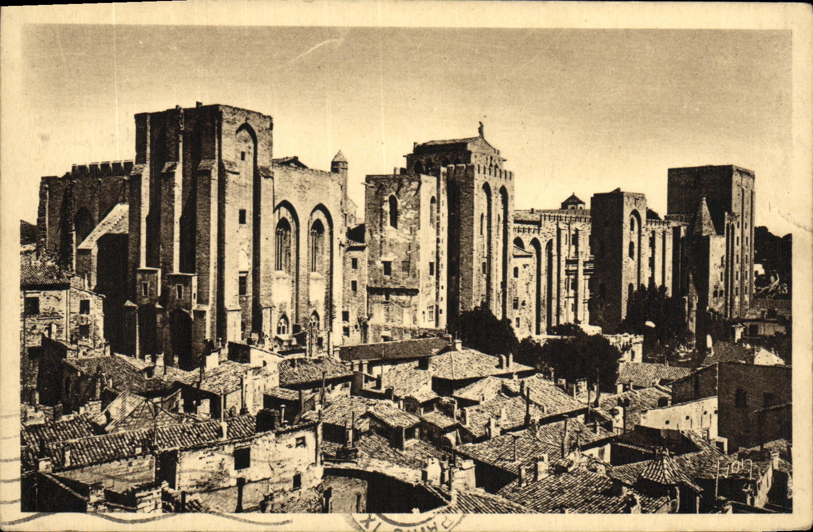 CPA Avignon Le Palais des Papes 