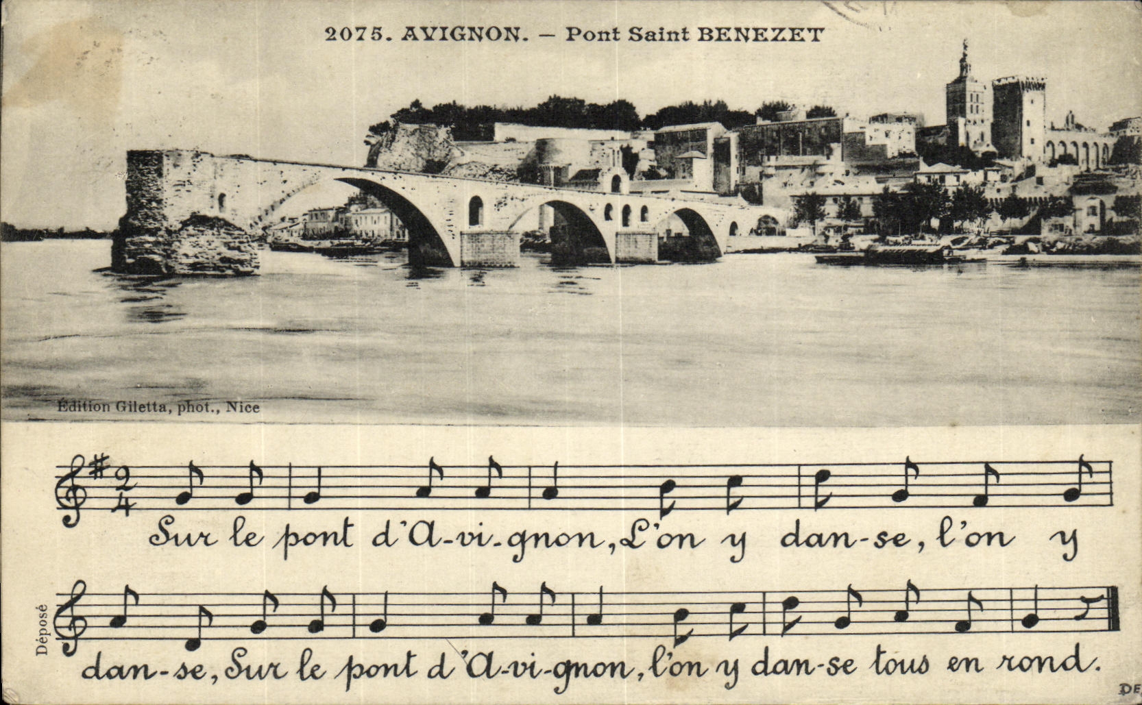 CPA Avignon La Pont Saint Benezet
