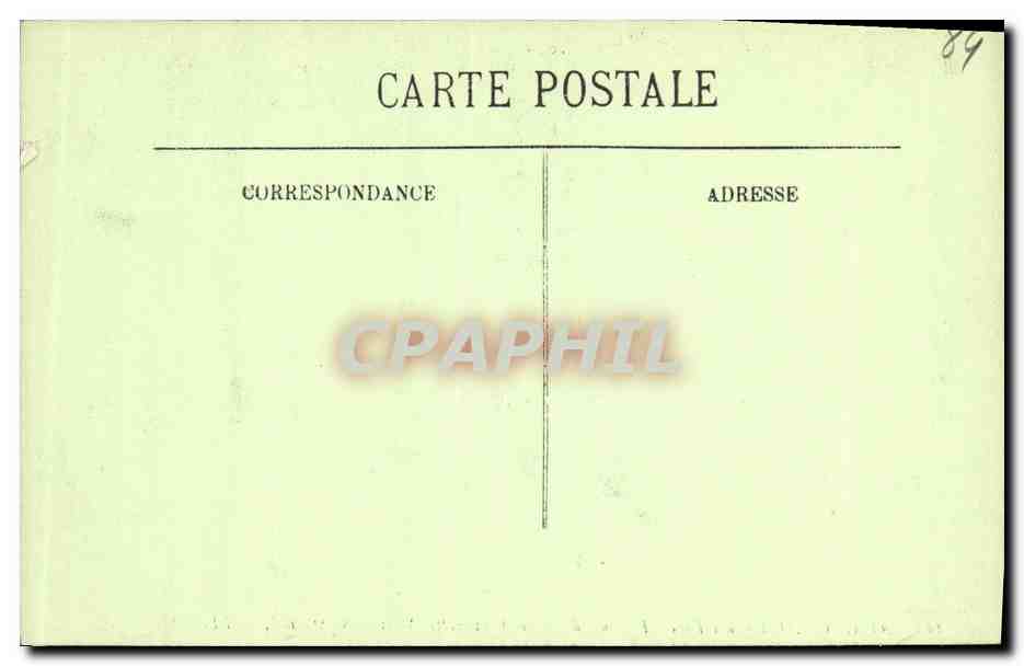 CPA Avignon Palais des Papes Fresques de Mateo Giovanetti Mort de St Martial — Verso