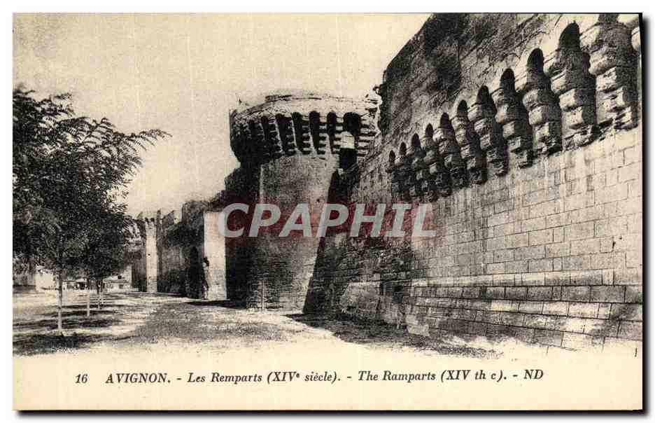 CPA Avignon Les Remparts