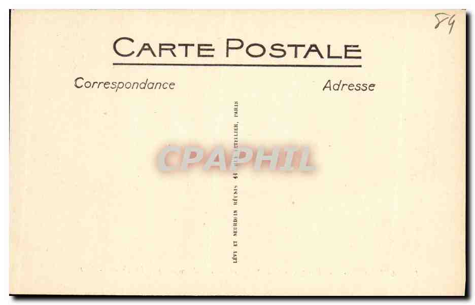 CPA Avignon Les Remparts — Verso