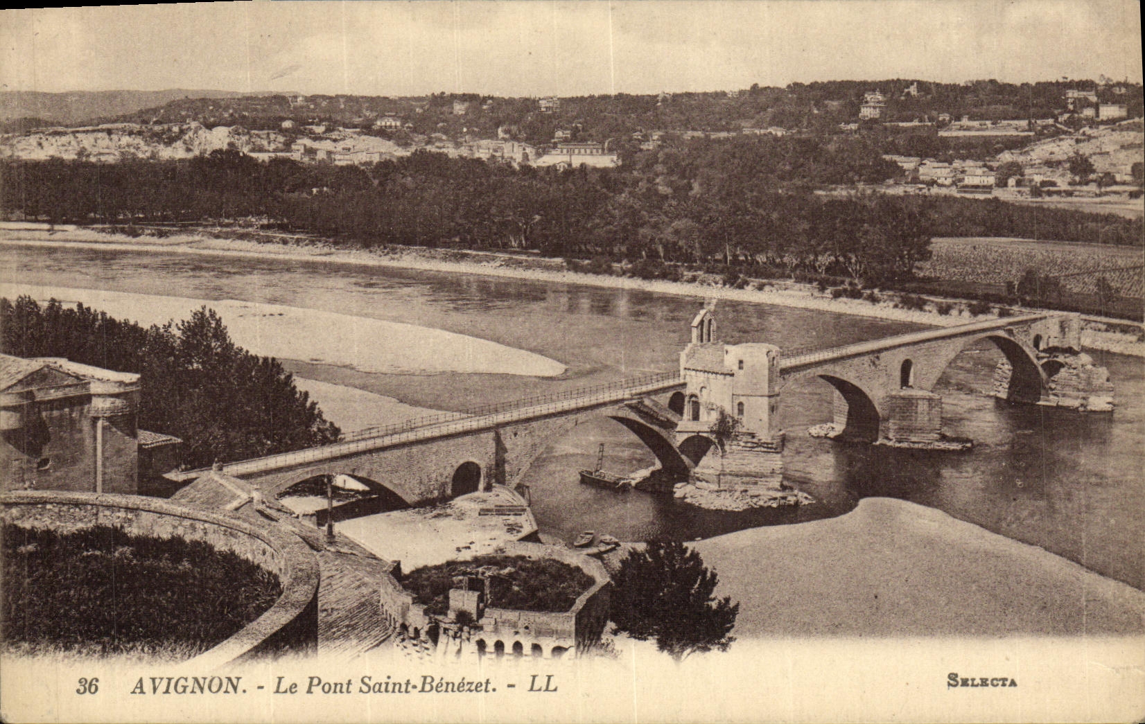 CPA Avignon Le Pont Saint Benezet