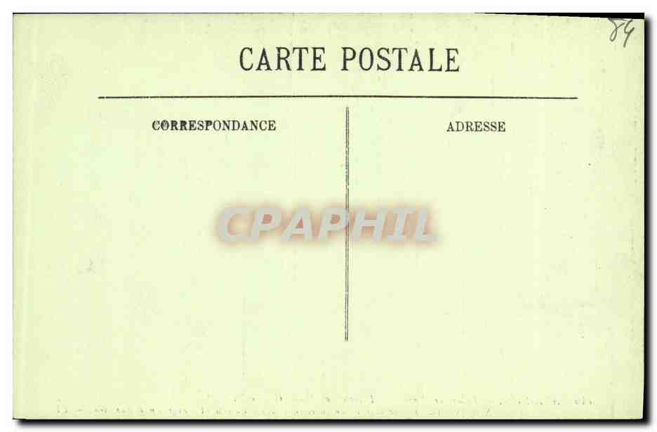 CPA Avignon Palais des Papes Fresques de Mateo Giovanetti Saint Martial preche la religion chretienne a Ste Valerie  — Verso