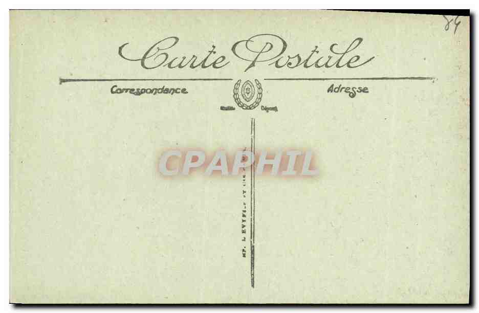 CPA Avignon Palais des Papes Chapelle Saint Martial — Verso