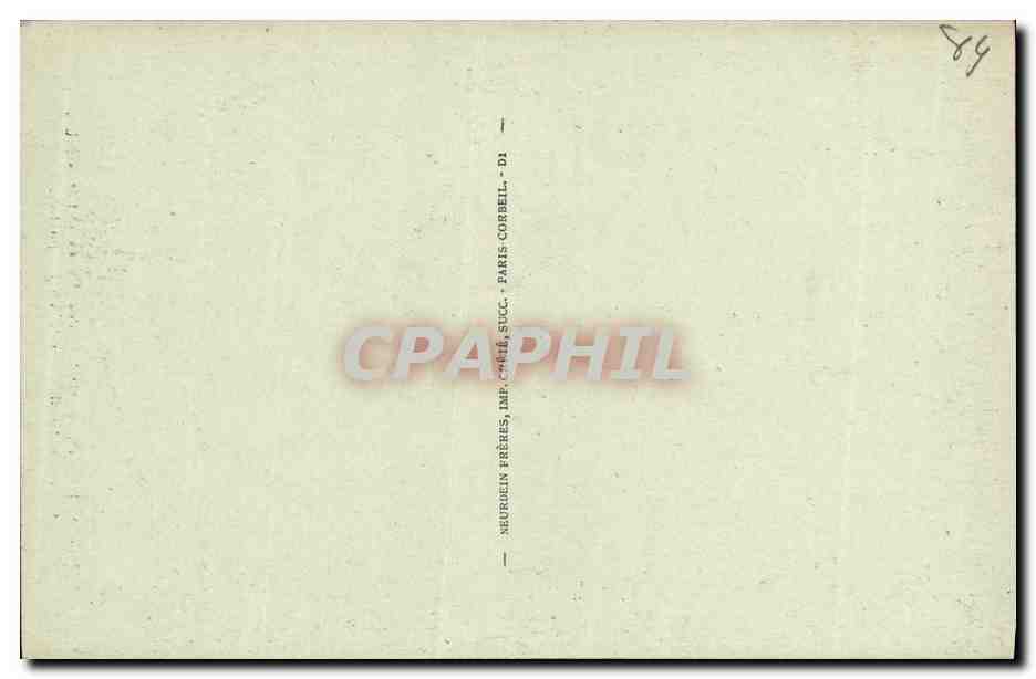 CPA Avignon Palais des Papes Chapelle Saint Martial Voute — Verso