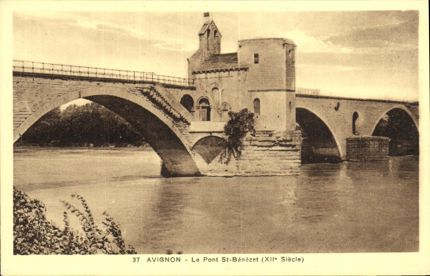 CPA Avignon Le Pont St Benezet