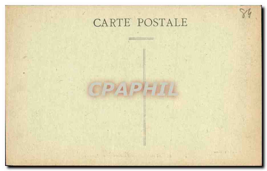 CPA AvignonLe Pont Saint Benezet — Verso